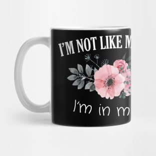 Not Like Most Teens Floral Mug